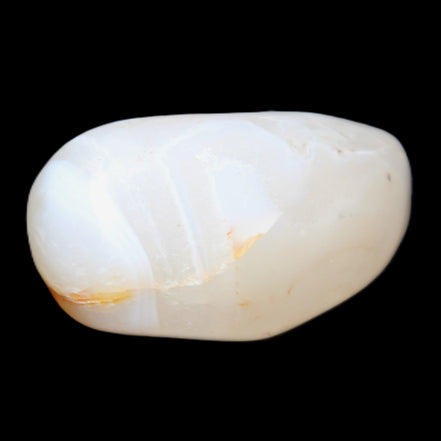White and Yellow Agate 68g in sunlight - Rocks and Things Store
