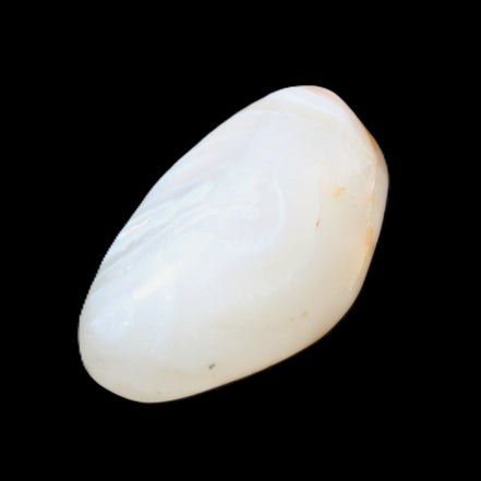 White and Yellow Agate 68g in sunlight - Rocks and Things Store