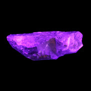 Dark Fenster Smoky Quartz 62g in UV light - Rocks and Things Store