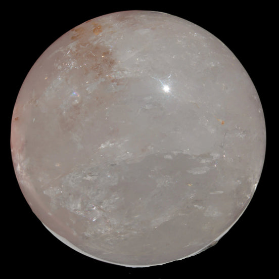 Clear Quartz crystal sphere 84mm 827g in sunshine,  Rocks and Things Store