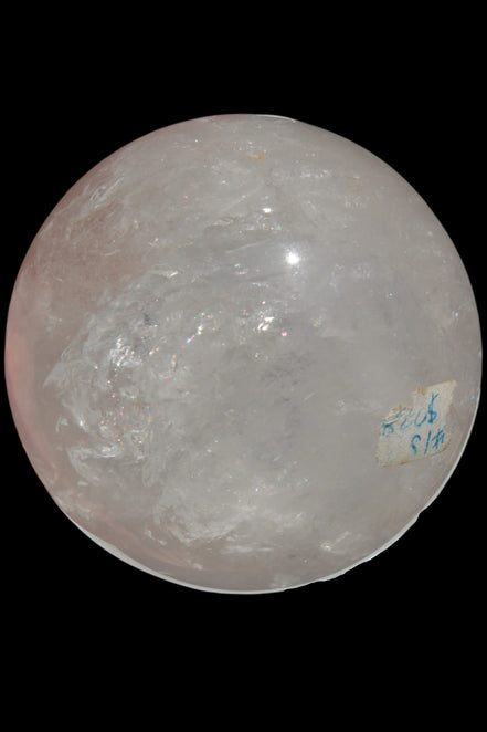 Clear Quartz crystal sphere 84mm 827g in sunshine, Rocks and Things Store