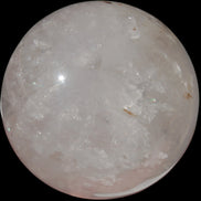 Clear Quartz crystal sphere 84mm 827g in sunshine, Rocks and Things Store