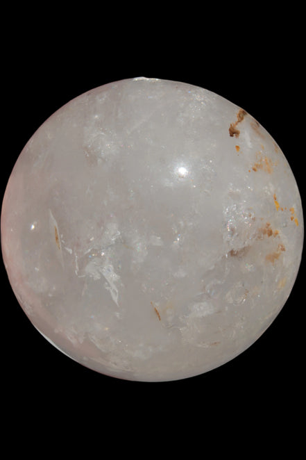 Clear Quartz crystal sphere 84mm 827g in sunshine, Rocks and Things Store