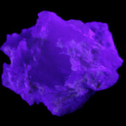 Floral Green Tourmaline with Elestial Quartz 57*56*24mm 75g in UV light - Rocks and Things Store