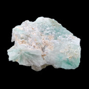 Floral Green Tourmaline with Elestial Quartz 57*56*24mm 75g in sunlight - Rocks and Things Store