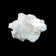 Floral Green Tourmaline with Elestial Quartz 57*56*24mm 75g in sunlight - Rocks and Things Store