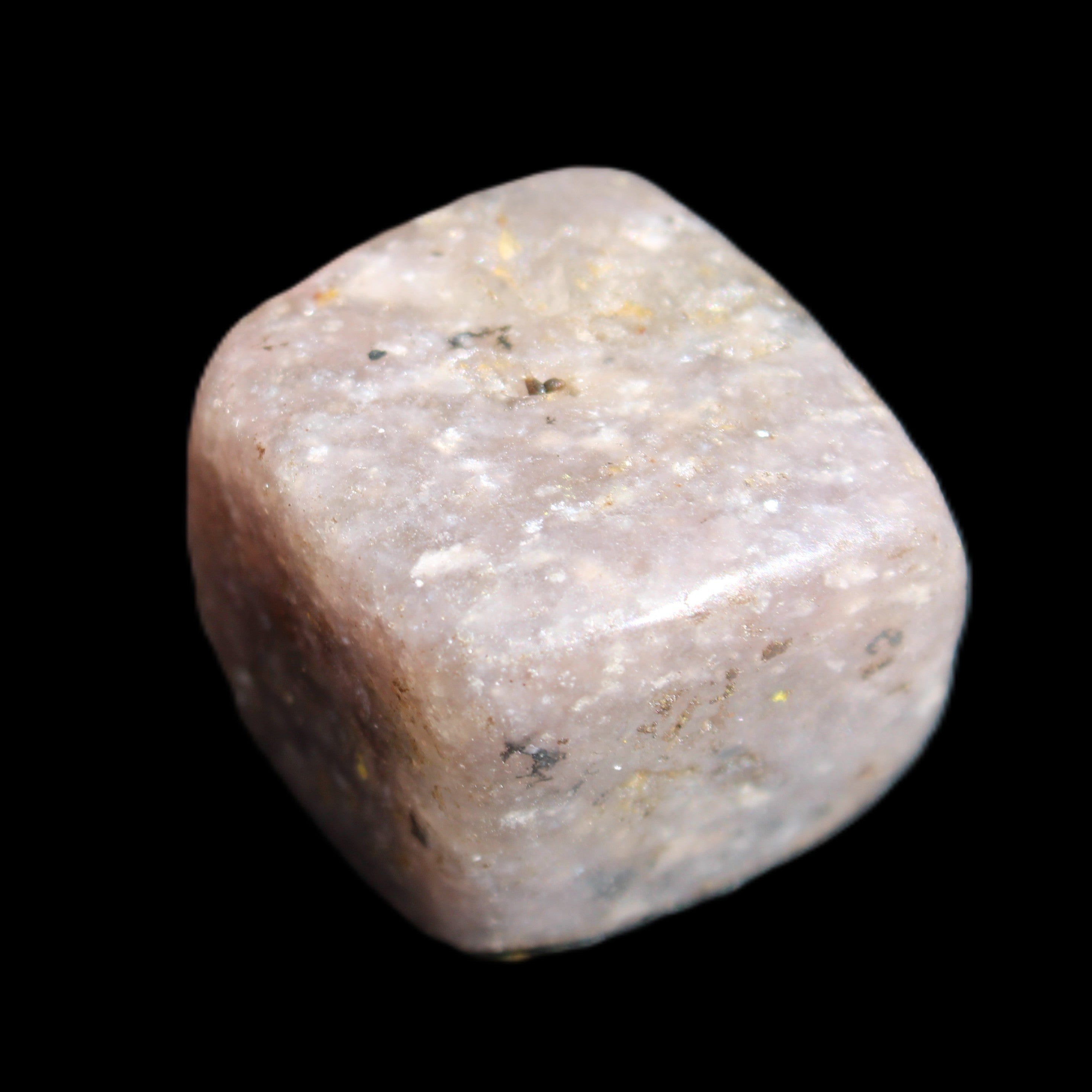 Lepidolite polished stone 20-25g in sunlight - Rocks and Things Store