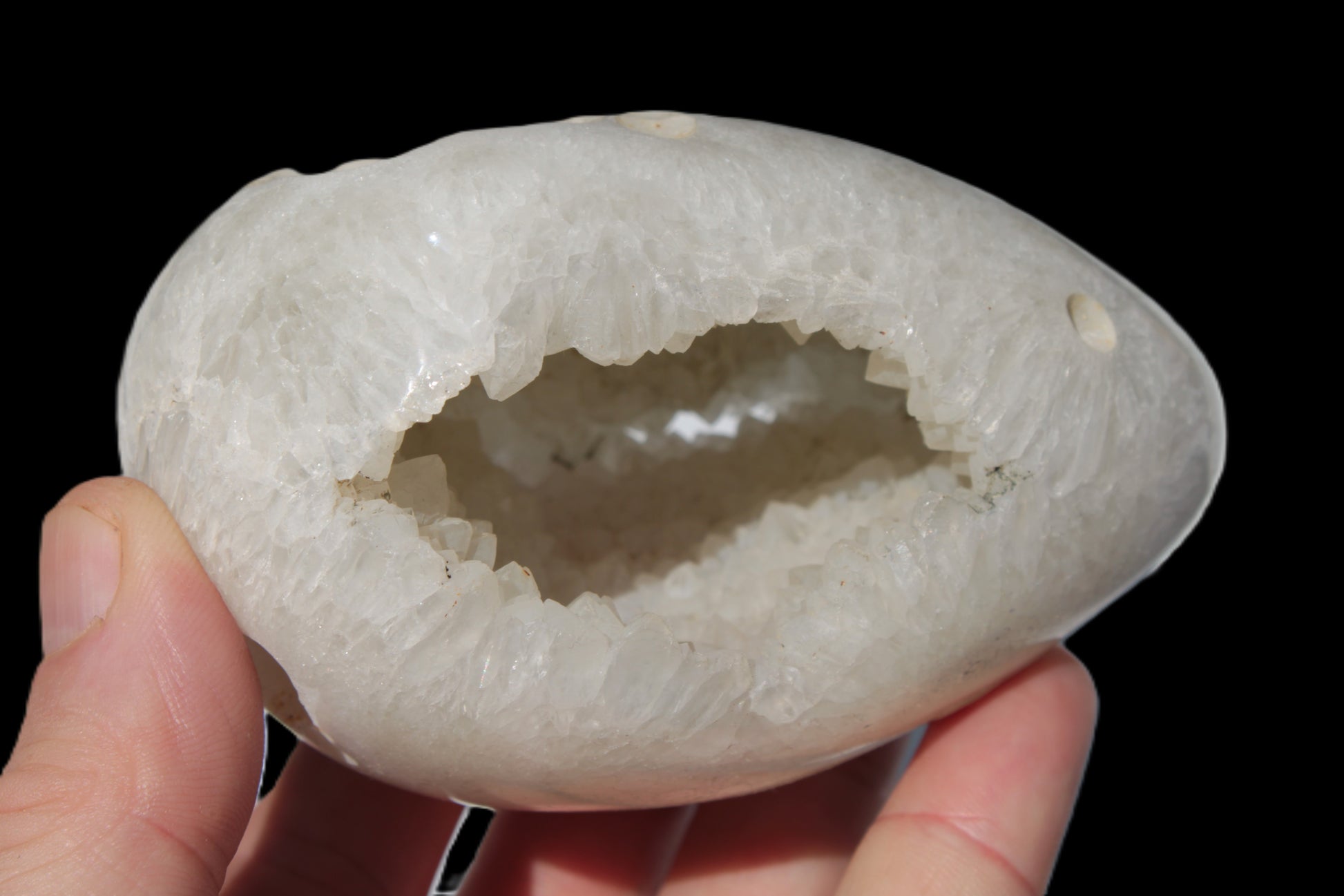 Agate Geode from Madagascar 446g Rocks and Things