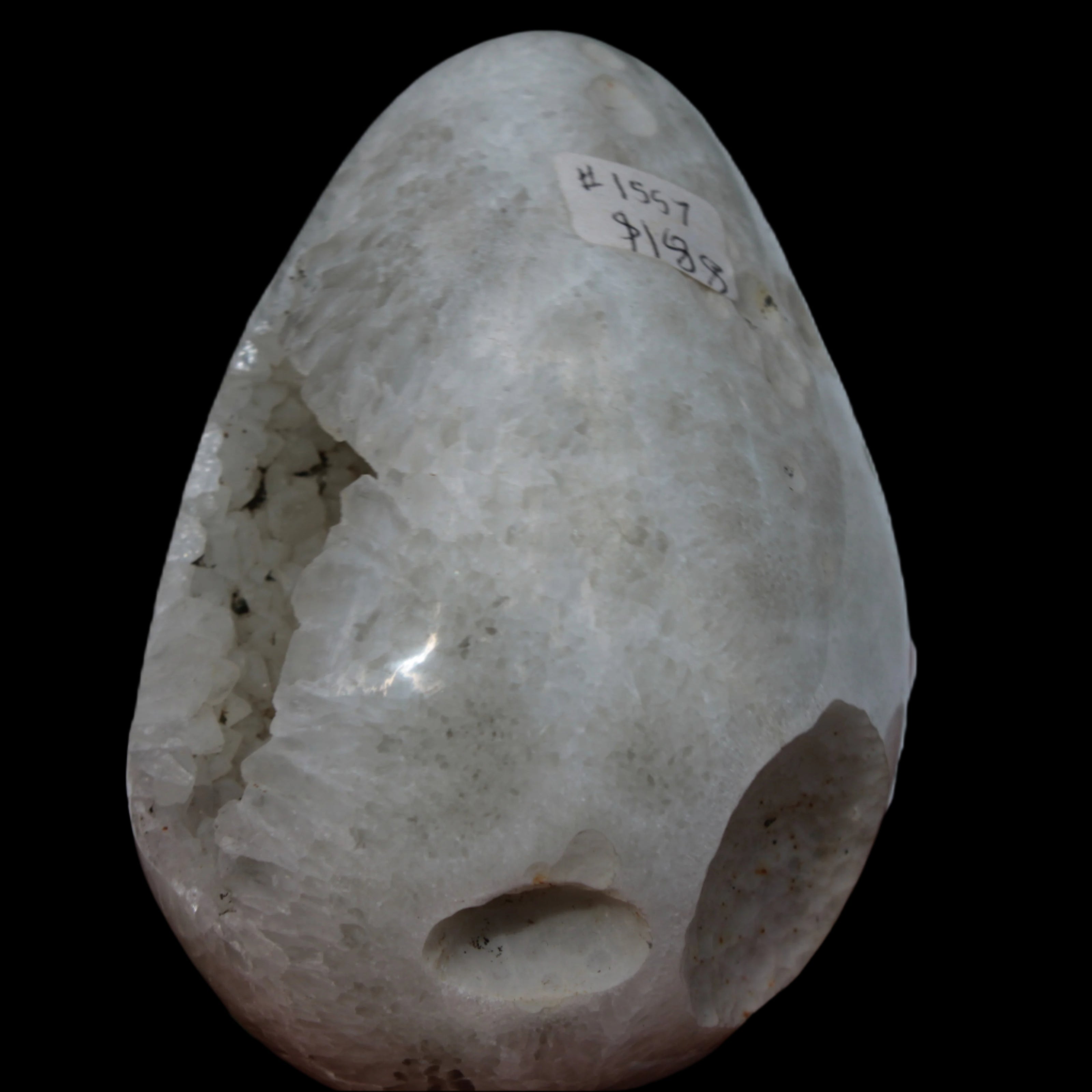 Agate Geode from Madagascar 446g - Rocks and Things Store