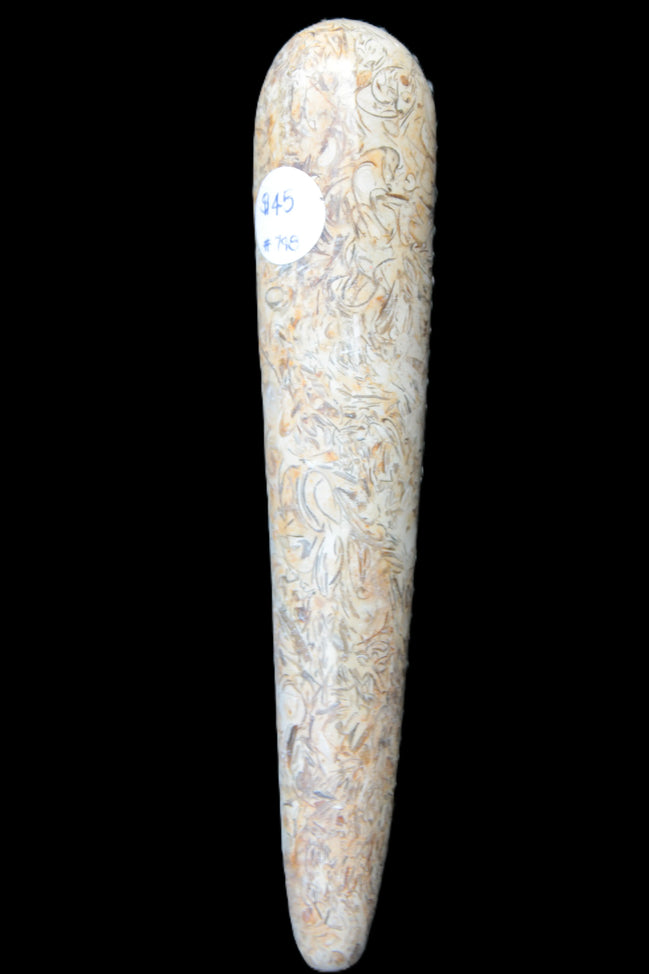 Dinosaur Bone Fossil massage wand from Madagascar 135/156g Rocks and Things
