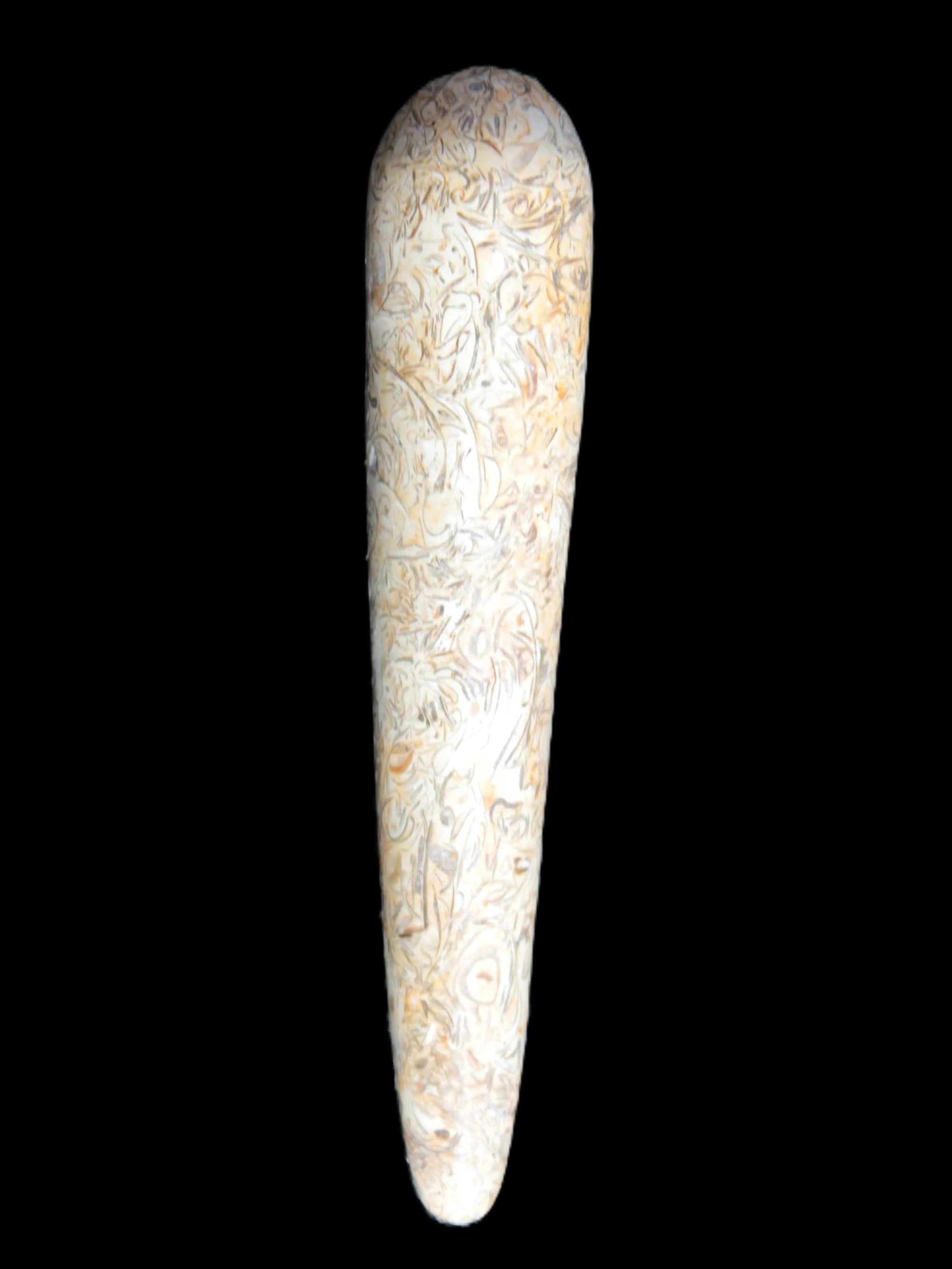 Dinosaur Bone Fossil massage wand from Madagascar 135/156g Rocks and Things