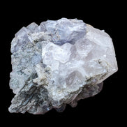 Calcite with Purple Fluorite cluster 103g  in sunlight - Rocks and Things Store