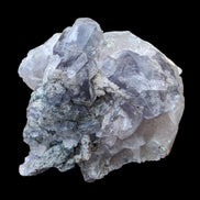 Calcite with Purple Fluorite cluster 103g  in sunlight - Rocks and Things Store