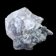 Calcite with Purple Fluorite cluster 103g  in sunlight - Rocks and Things Store