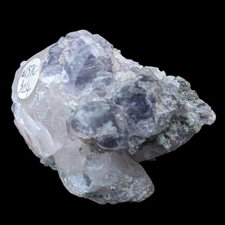 Calcite with Purple Fluorite cluster 103g  in sunlight - Rocks and Things Store