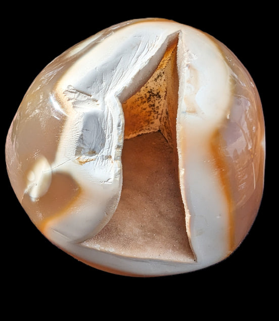 Agate geode 483g