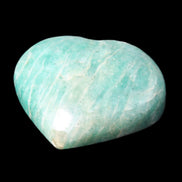 Amazonite heart from Madagascar 154g in sunlight - Rocks and Things Store