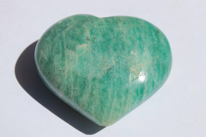 Amazonite heart from Madagascar 154g