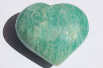 Amazonite heart from Madagascar 154g