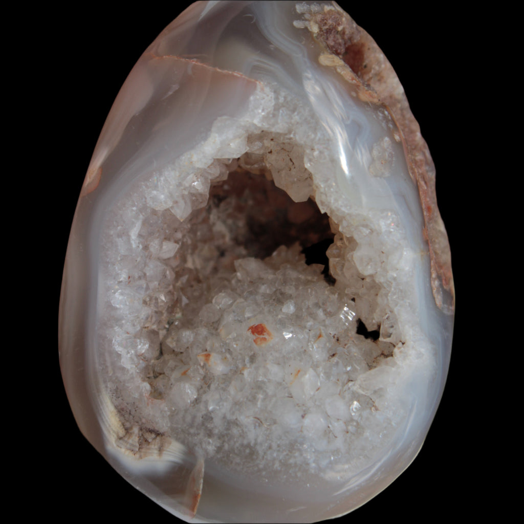 Agate geode 222g Rocks and Things