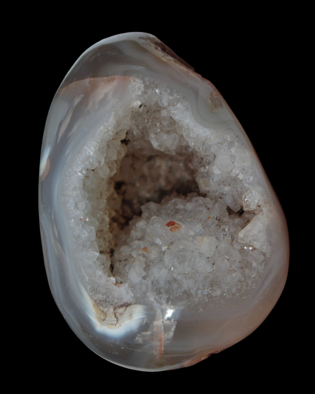 Agate geode 222g Rocks and Things