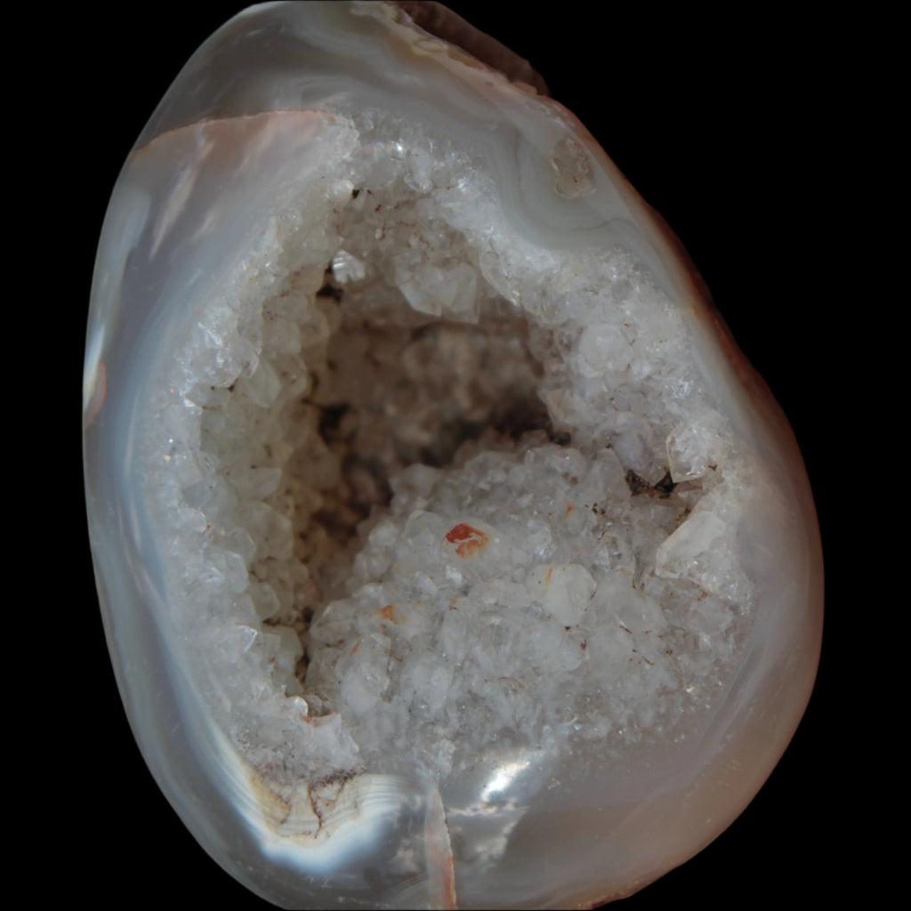 Agate geode 222g Rocks and Things