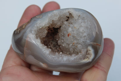 Agate geode 222g Rocks and Things