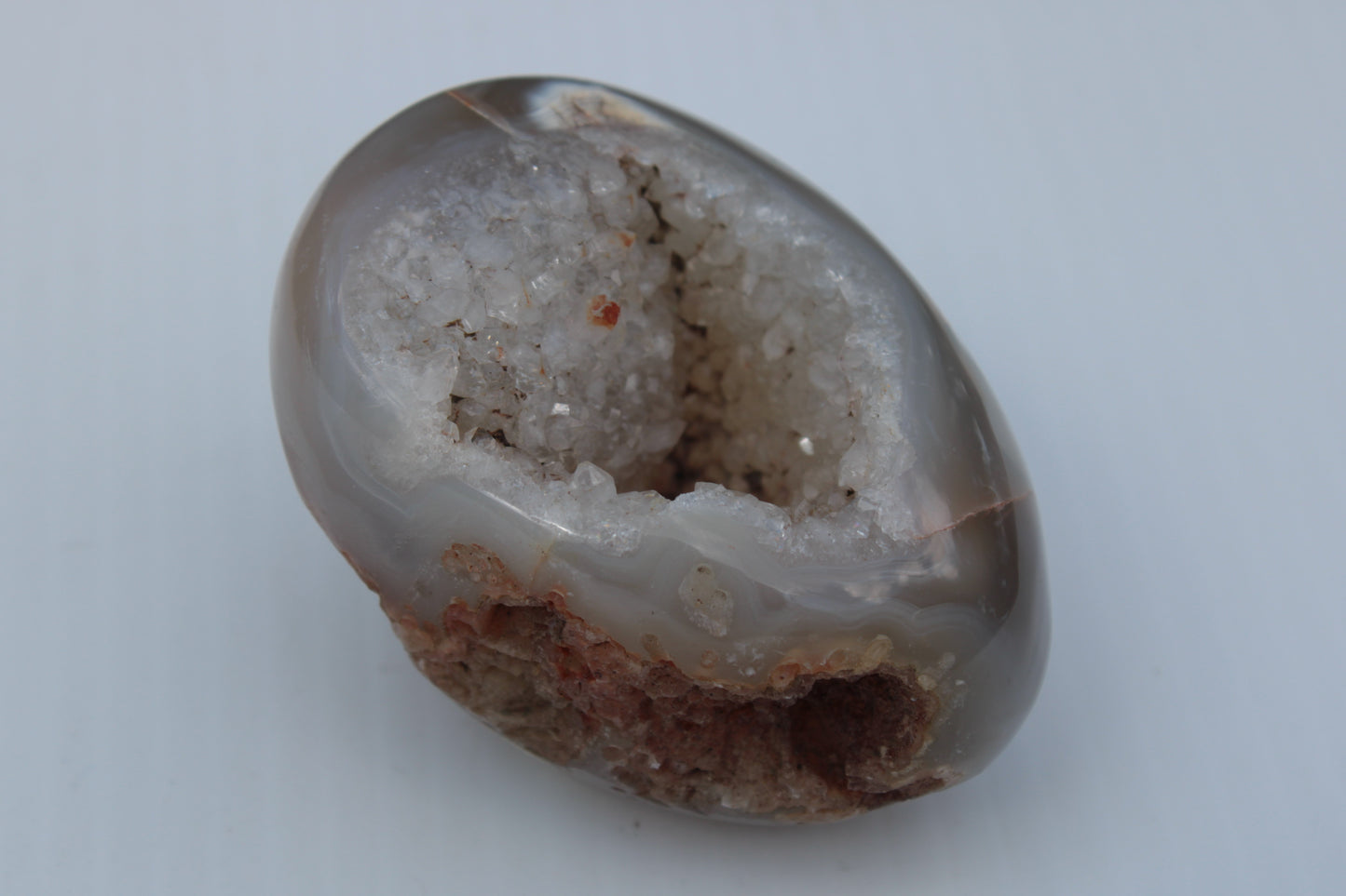 Agate geode 222g Rocks and Things