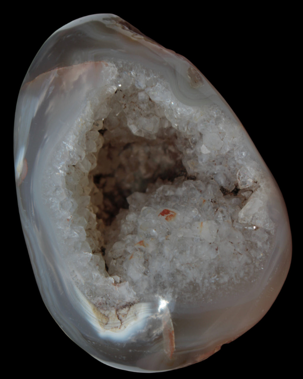 Agate geode 222g Rocks and Things