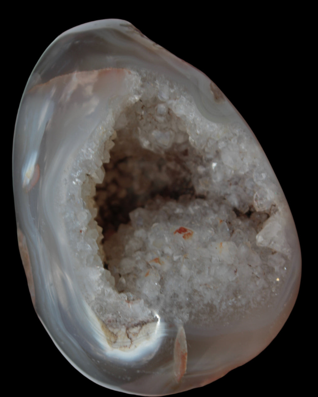 Agate geode 222g Rocks and Things