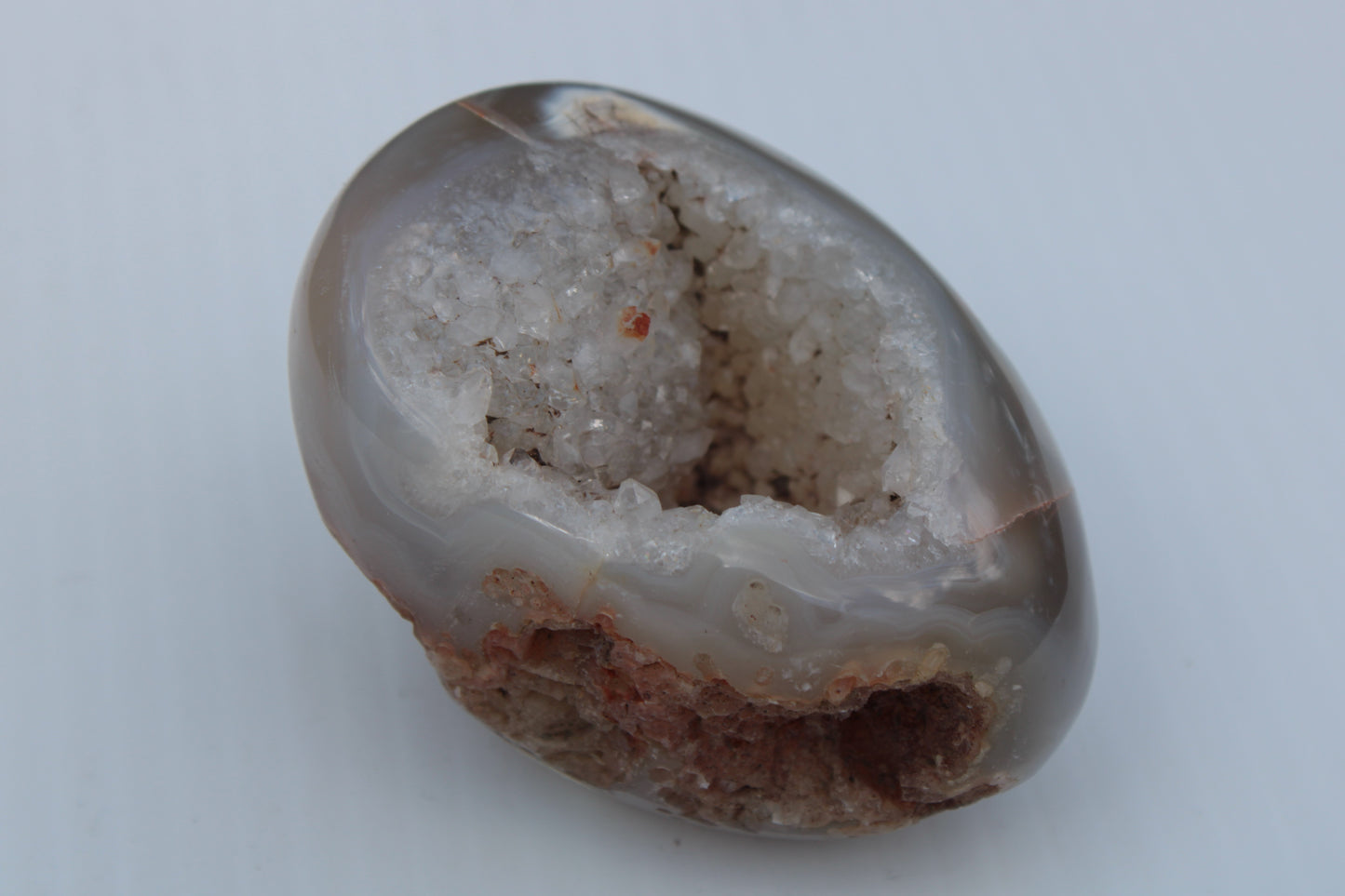 Agate geode 222g Rocks and Things