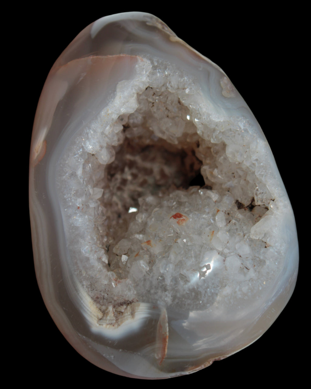Agate geode 222g Rocks and Things