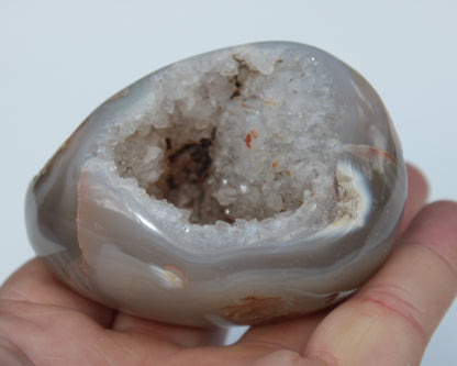 Agate geode 222g Rocks and Things