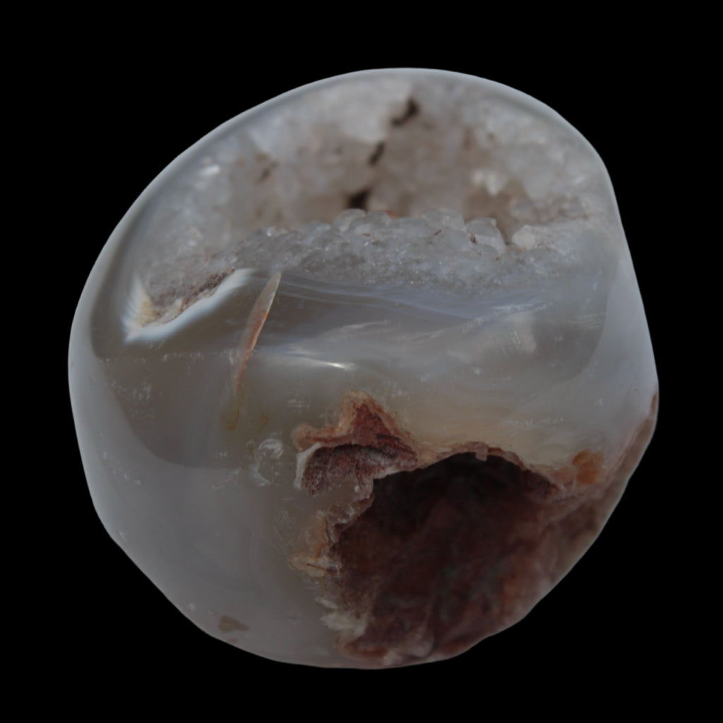 Agate geode 222g Rocks and Things