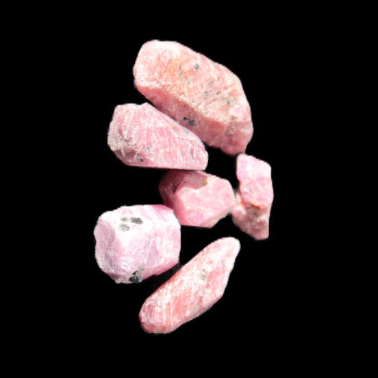 Ruby Corundum small natural crystals 4g in sunlight - Rocks and Things Store