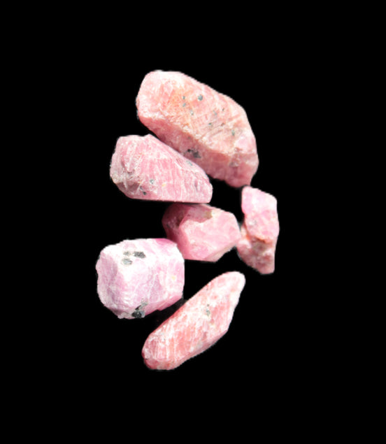 Ruby Corundum small natural crystals 4g Rocks and Things