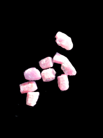 Ruby Corundum small natural crystals 4g Rocks and Things