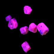 Ruby Corundum small natural crystals 4g Rocks and Things