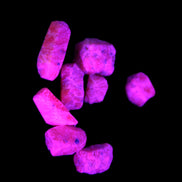 Ruby Corundum small natural crystals 4g Rocks and Things