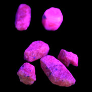 Ruby Corundum small natural crystals 4g Rocks and Things