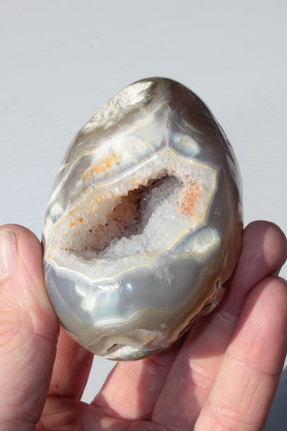 Agate geode 307g Rocks and Things