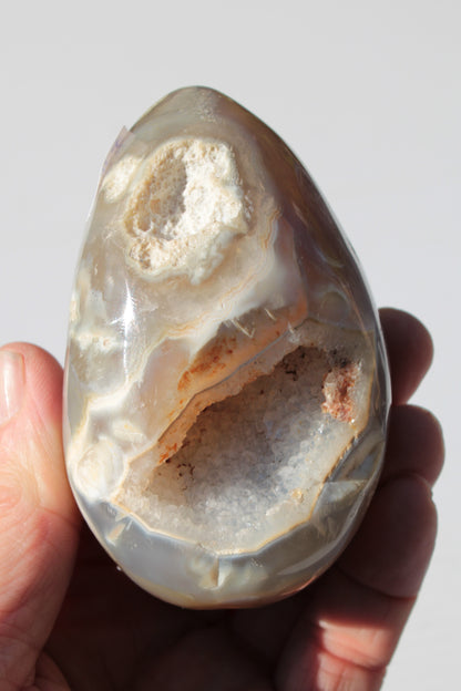 Agate geode 307g Rocks and Things