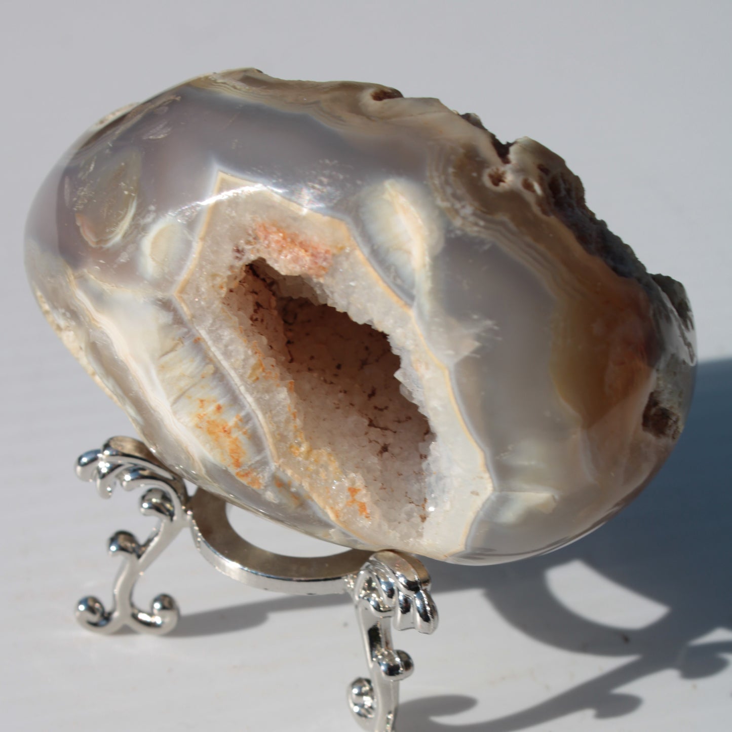 Agate geode 307g Rocks and Things