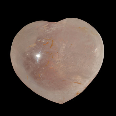 Clear Quartz heart 136g in sunlight - Rocks and Things Store