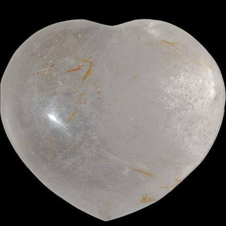 Clear Quartz heart 136g in sunlight - Rocks and Things Store