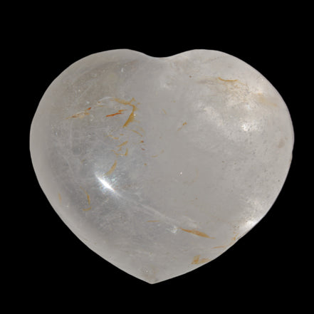 Clear Quartz heart 136g in sunlight - Rocks and Things Store