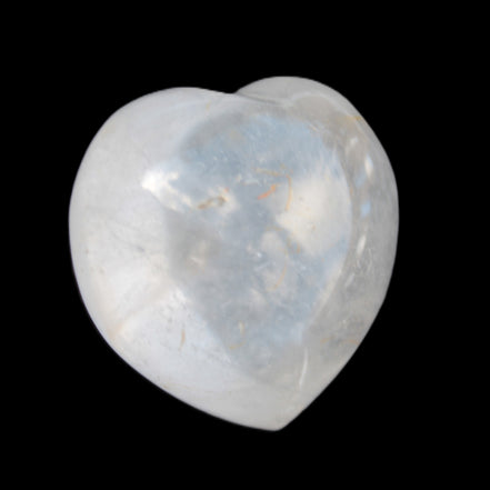 Clear Quartz heart 136g in sunlight - Rocks and Things Store
