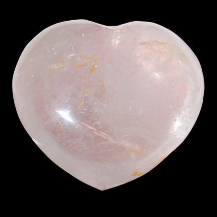 Clear Quartz heart 136g in sunlight - Rocks and Things Store