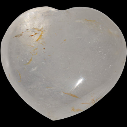 Clear Quartz heart 136g in sunlight - Rocks and Things Store
