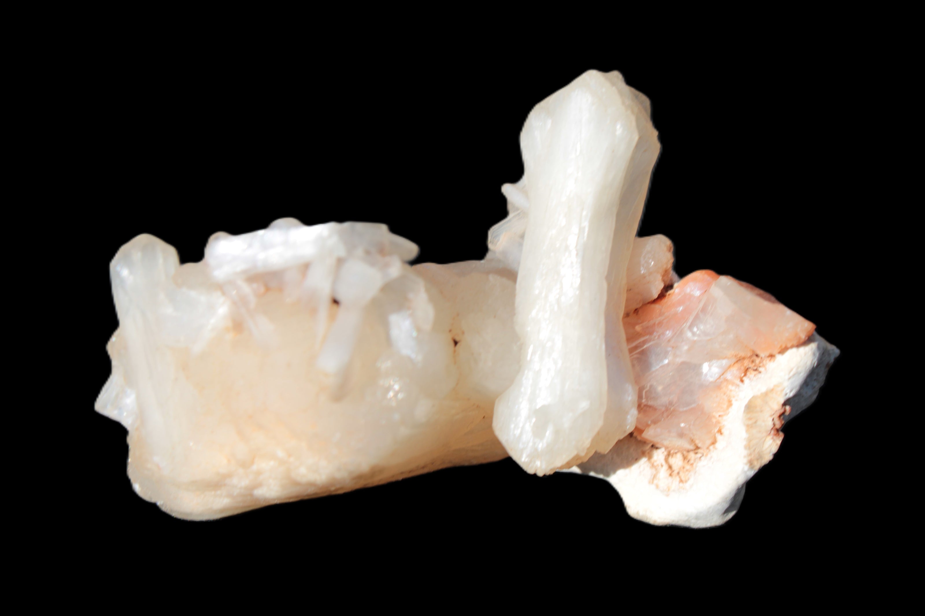 Apophyllite and Calcite Zeolite 77g Rocks and Things